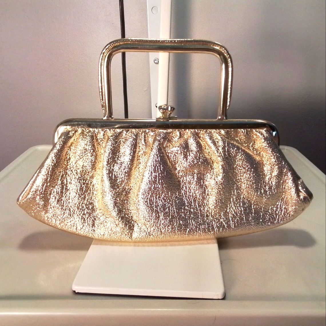 Gold Tone Purse